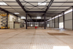 Bâtiment de loisirs. Construction de terrains de padel.